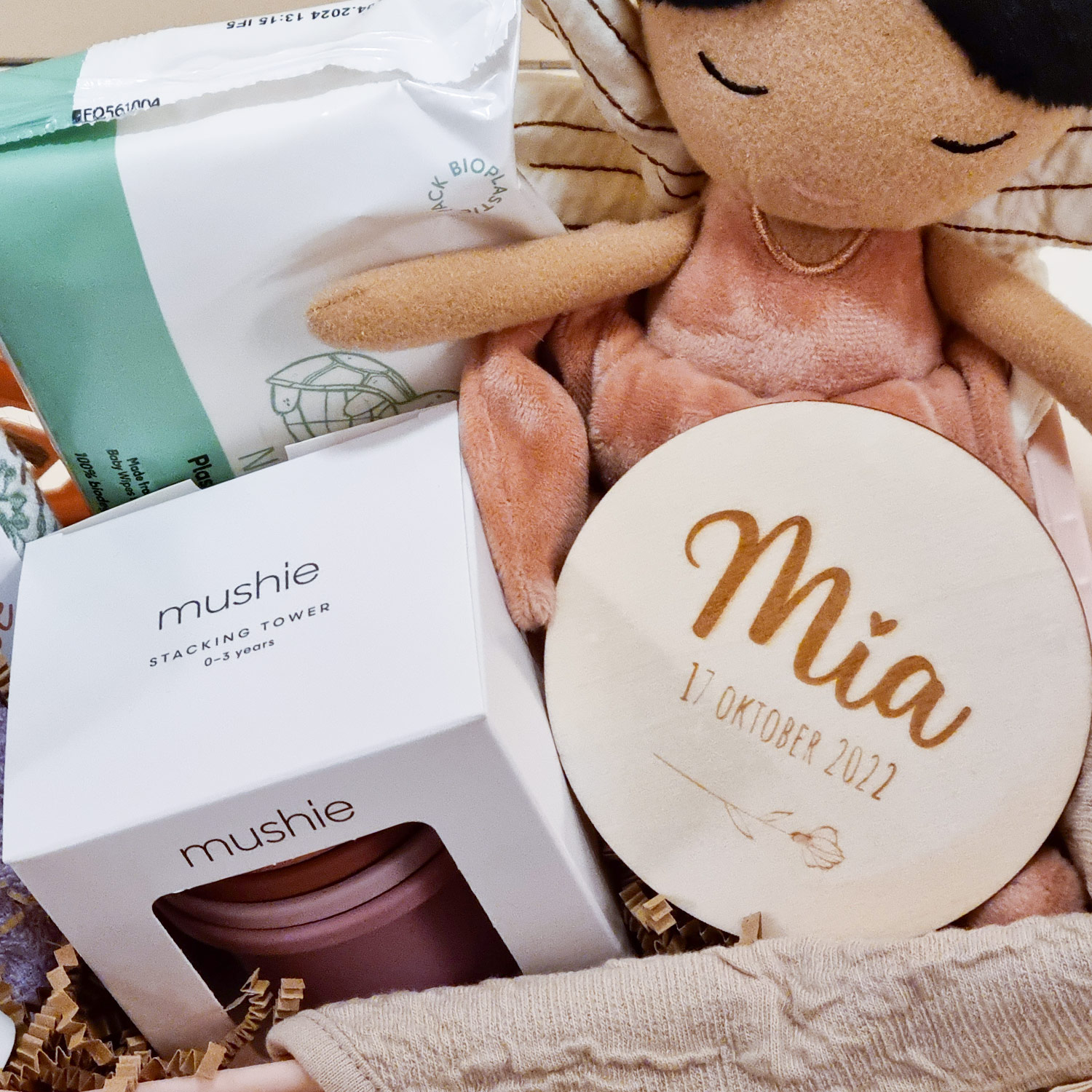 Kraamkratje Roze Fee - Afbeelding 2